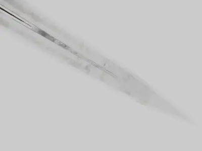 OB 00 09 vampire hunter dagger Low-poly 3D model