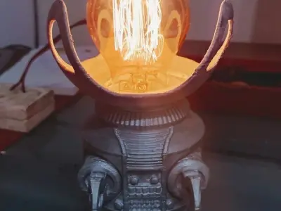 Lamp Robinson Robot Blinky Rodney 3D print model