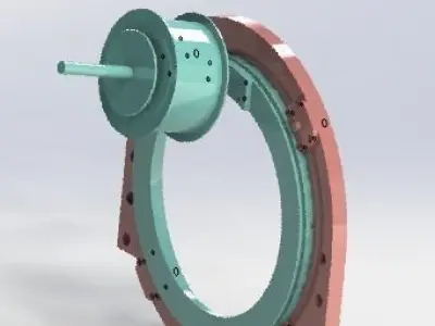 Twister packaging machine  module 3D model