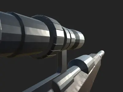 Realistic Kar98 Gun 3D Model Low-poly 3D model