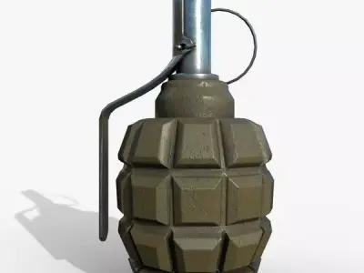 F-1 granata 3d model 3D print model