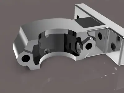 parts stainless steel bracket Free 3D model