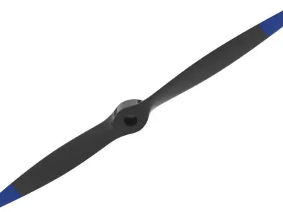 Propeller 1 blades 3D model