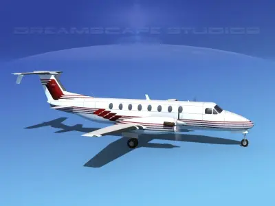 Beechcraft 1900C V16 3D model