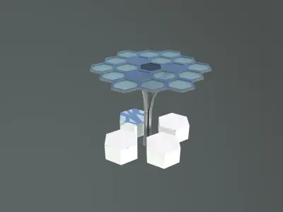 Tensile 3D model