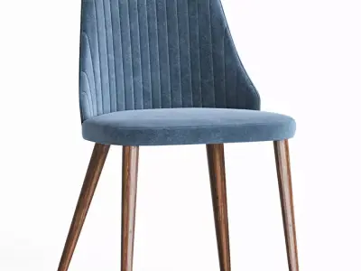 Break Dining Chair Bross Itlay 3D model