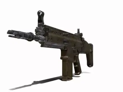 MK 17 Low-poly 3D model