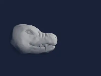 head monter Free 3D model