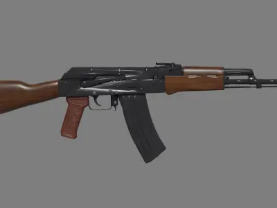 AK 74 3D model