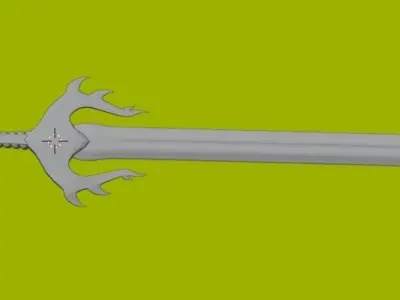 Fullmetal sword Free 3D model