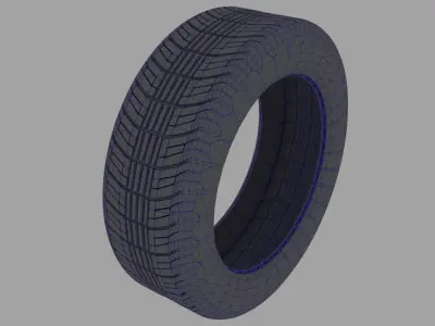 Generic Car Tire 3D model