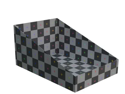 Display Box Mockup Free low-poly 3D model