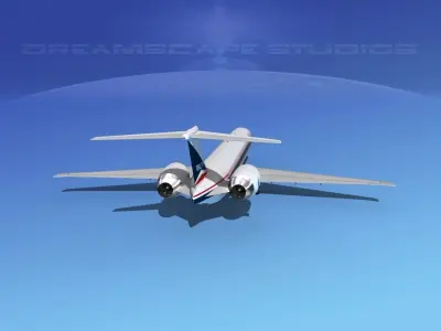 McDonnell Douglas MD-90 Delta 1 3D model