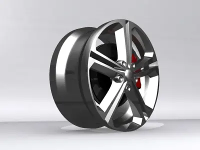 car RIM 3d model 3D model