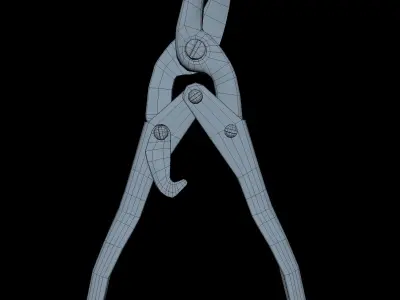 Cutters Low SM Low-poly 3D model