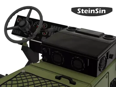 Hagglunds BV206 Bandvagn Free 3D print model