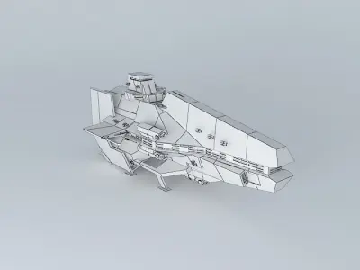 Simple Simone de Beauvoir Free 3D model