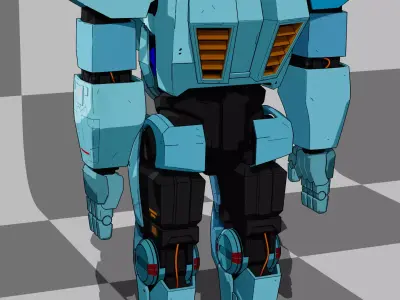 Dispatch Mechaman 3D model