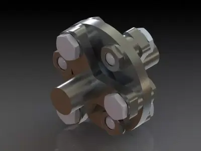 flexible ring coupling Free 3D model