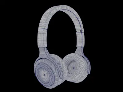 Wireless headphone free Free 3D model