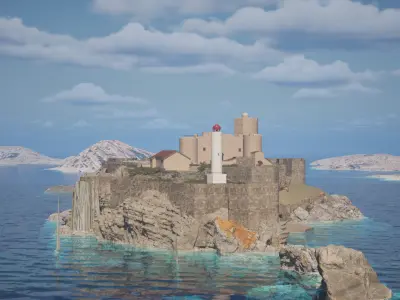 Chateau d if 3D model