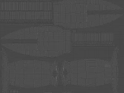 Knife Combat 3D model 3D model