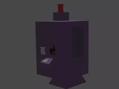 machine vending Free 3D model