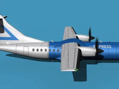 ATR-42-320 Air Express 3D model