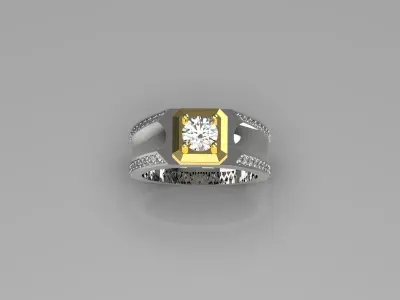 man ring  mr0038 3D print model