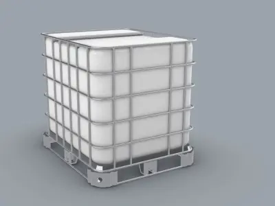 IBC Container Low-poly 3D model buy