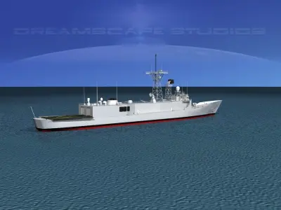PFG2-1101 ROCS Cheng Kung 3D model