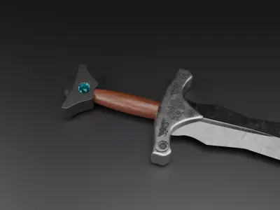 Sword 3D model 15