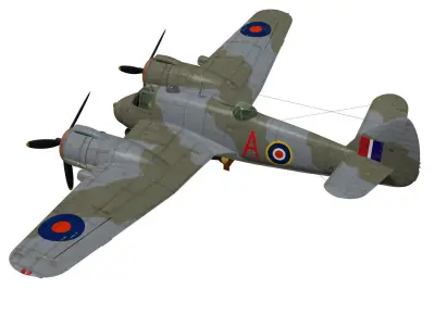 Bristol Beaufighter  MKVIC 3D model