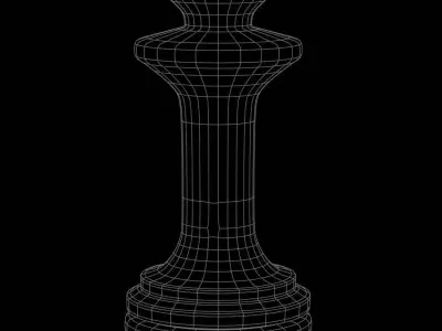 Pawn classic Free 3D model