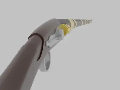Tusken Cycler Rifle A 3D model