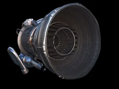 jet engine 3D model from CGTrader - Textured