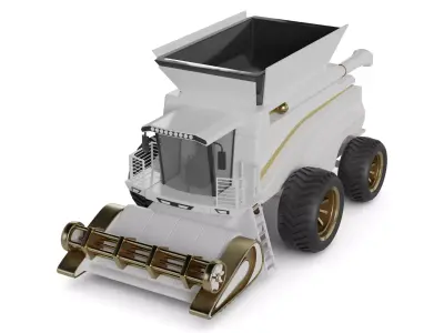 Combine Harvester 3D model