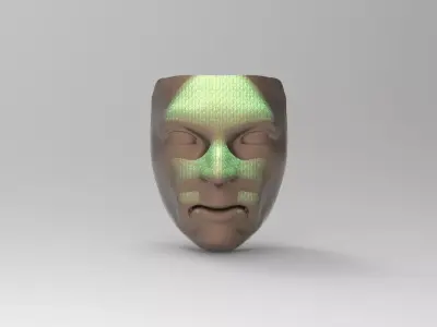 Mirror Mirror mask 1 3D model