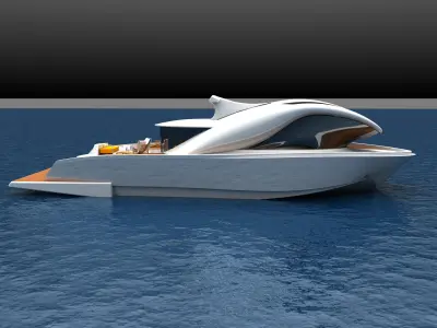 CONCEPT YACHT 3D model
