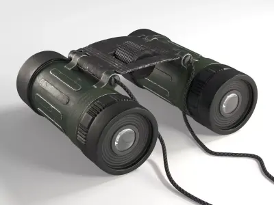 Army binocular Free 3D model
