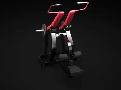 Wide Pull Down 3D model