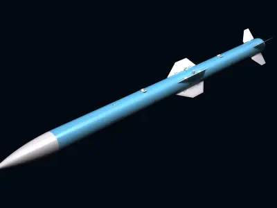 PL-15 Missile 3D model