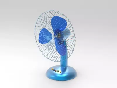 Table Fan 3D model