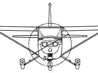 Cessna 172 3D Model Free 3D print model