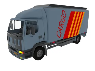 Truck 3D model by bilalgok
