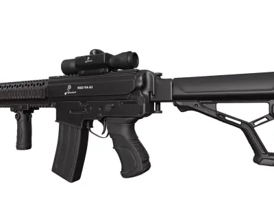 Pindad SS2 V4 A1 3D model
