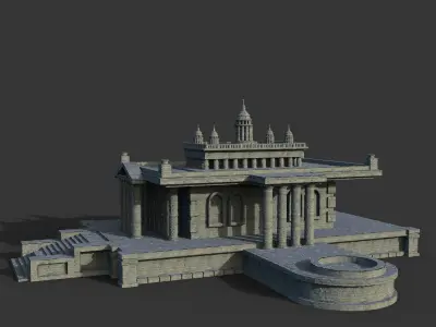 Old Temple 3D model