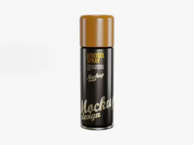 Aerosol Spray Can 3D model