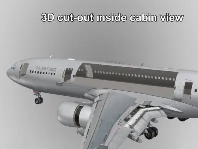 Northrop Grumman KC-45 USAF 3D model