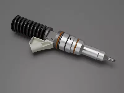 Diesel Injector Unit - External Housing Only 3D model